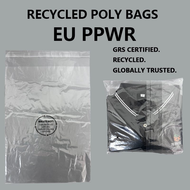 Zeal X tuo markkinoille kierrätetyt LDPE-polypussit vaatepakkauksiin EU:n PPWR:n astuessa voimaan