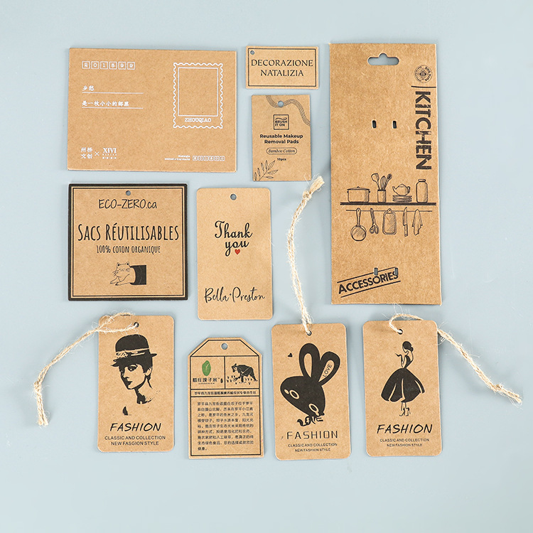 Mukautettu voimapaperin ripustuslappu