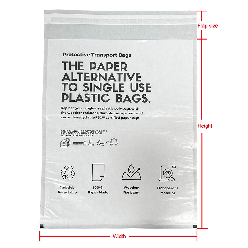Water Repellent Glassine Paper Bag