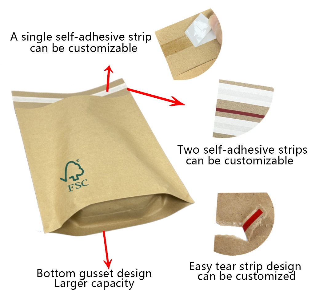 Kraft -paperin toimituspussi