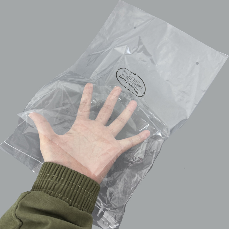 Kierrätetty PE -laukku